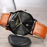 Ultra thin Quartz Watch Men