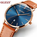 Ultra thin Quartz Watch Men