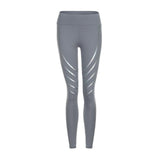 Laser Glow in the Dark fitness high waist elastic leggings Women