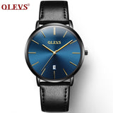 Ultra thin Quartz Watch Men .