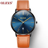 Ultra thin Quartz Watch Men .