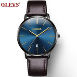 Ultra thin Quartz Watch Men .